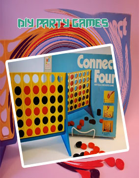 Connect four paper game