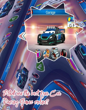 Free car games poki