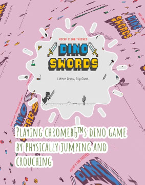 Google dino jump game