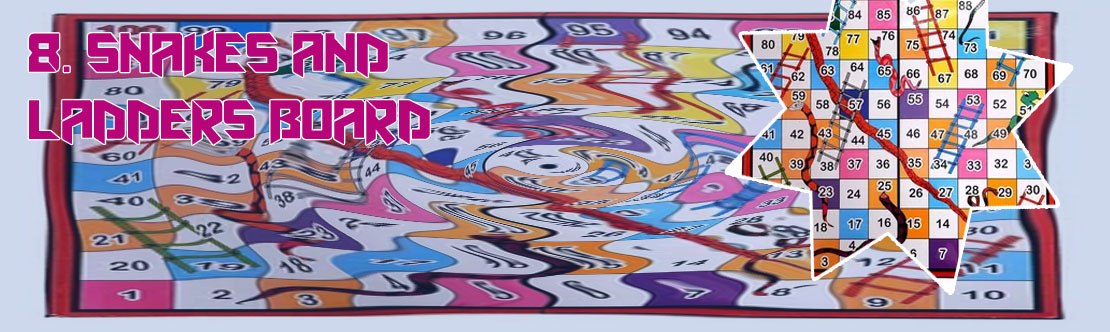 Ludo snake and ladder board game