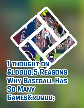 Mlb games in a season