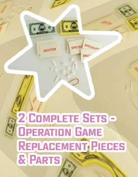 Operation game replacement pieces