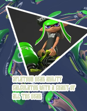 Splatoon gear builder