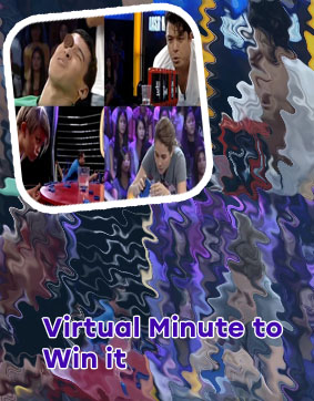 Virtual minute to win it games